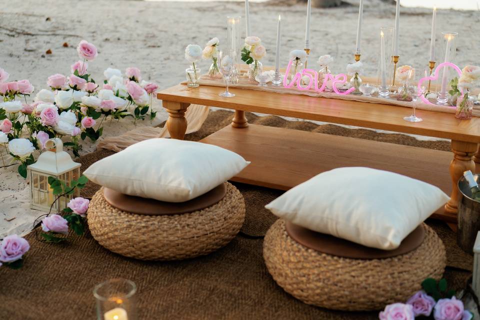 Romantic Tablescape