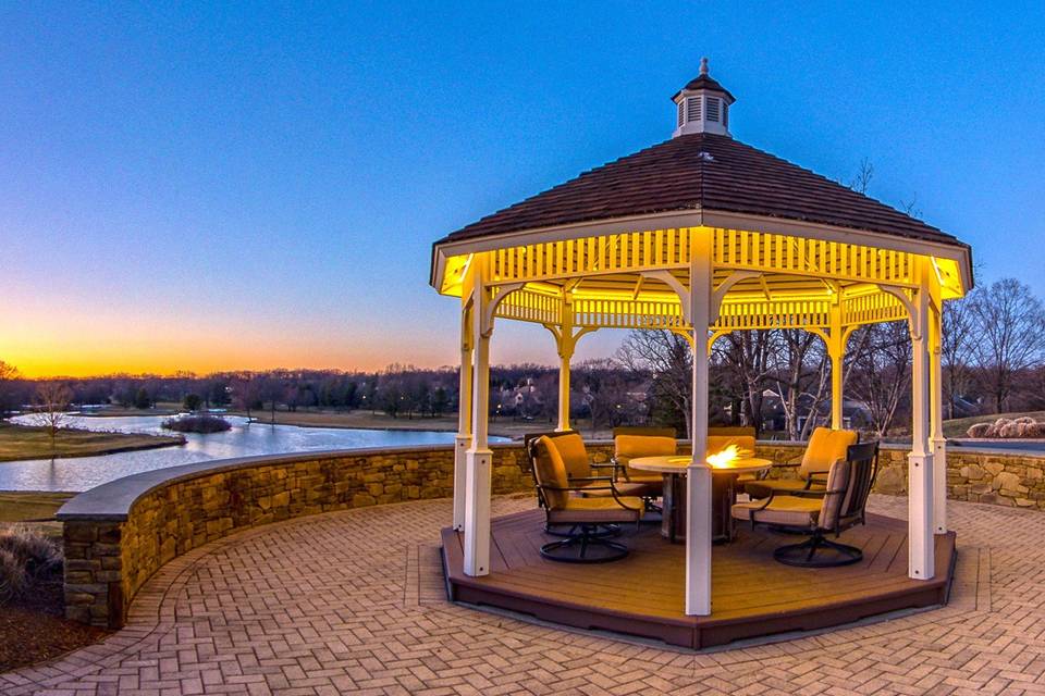 Gazebo at Dusk