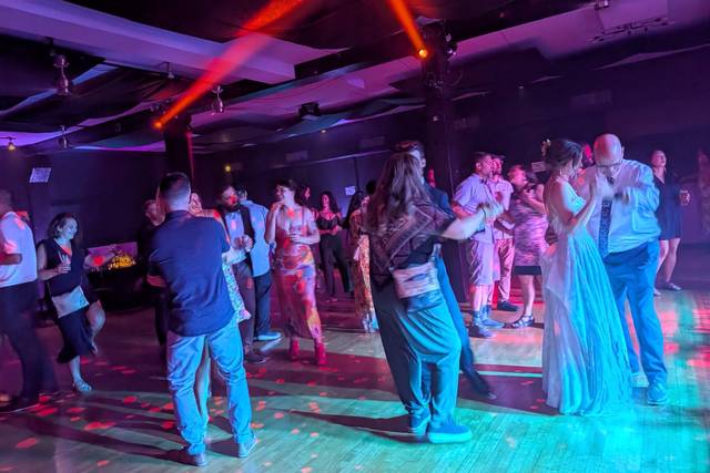 Packed dance floor
