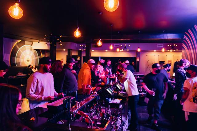 Bar area