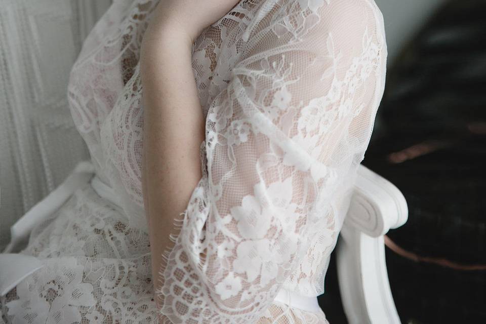 Beautiful Bride Boudoir