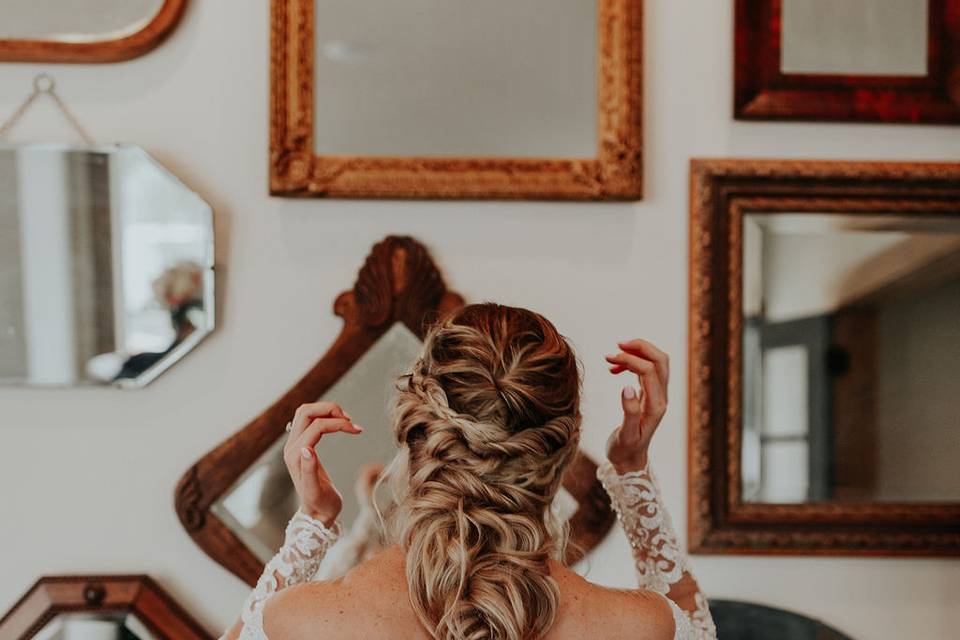 Lovely Bride Hair