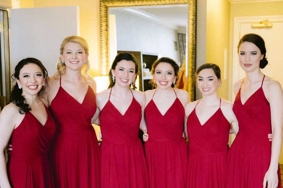 Beautiful Bridesmaids Dallas