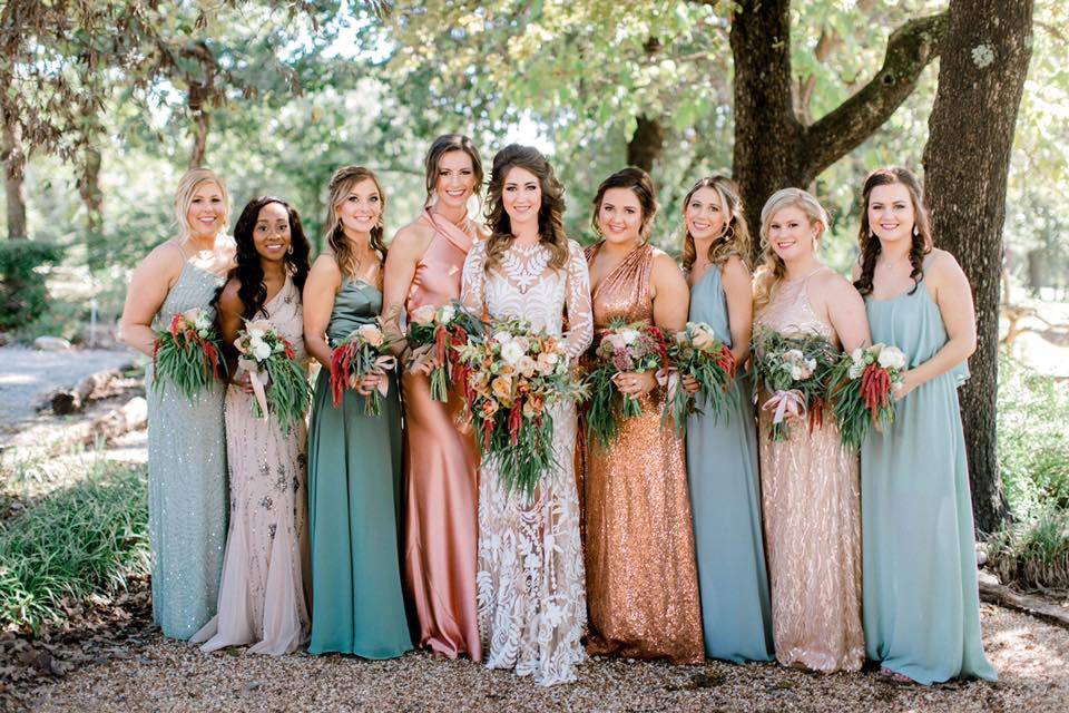 Boho Wedding Beauty Forest