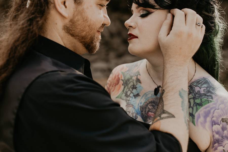 Gothic Wedding Beauty