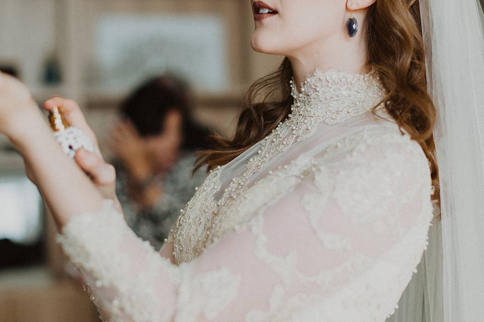 Vintage Victorian Bride Beauty