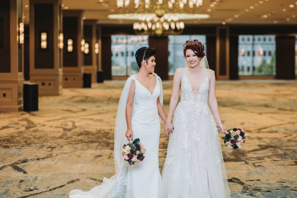 LGBTQ+ Bride Beauty Wedding