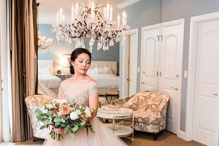 Lovely Bride Makeup & Hair