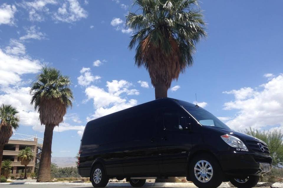 The Perfect Chino Hills Limousine Service 909-203-1936Mercedes Sprinter Limo