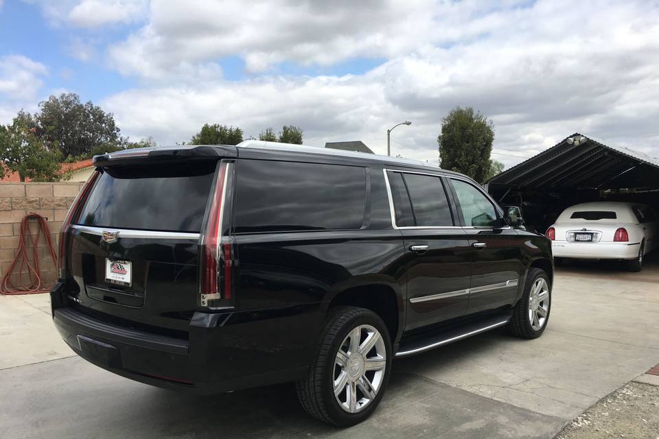 The Perfect Chino Hills Limousine Service 909-203-1936Luxury Cadillac Escalade