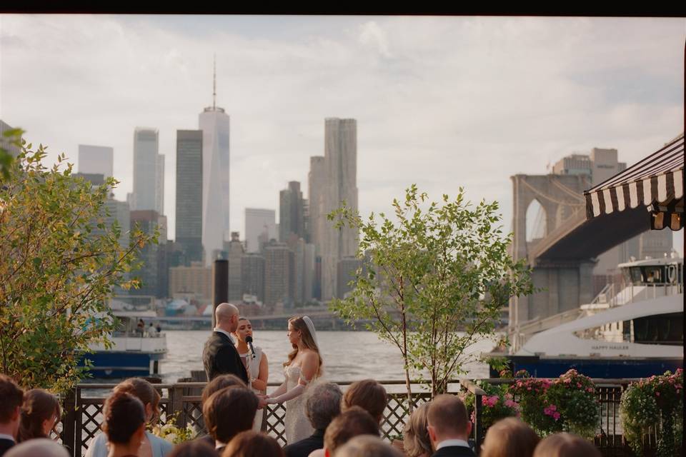River Cafe Wedding Brooklyn