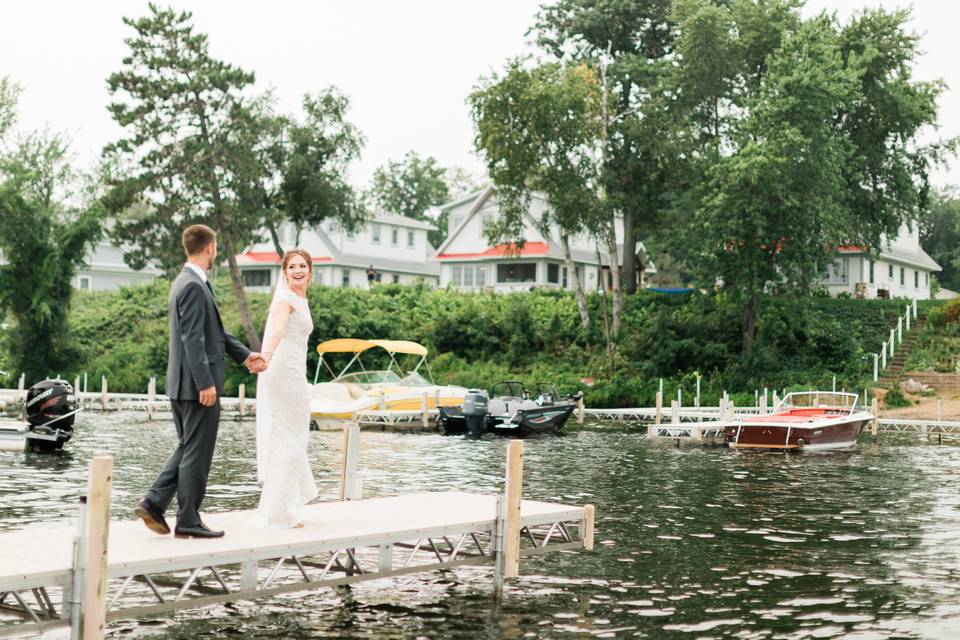 On the jetty - Tim Larsen Photo