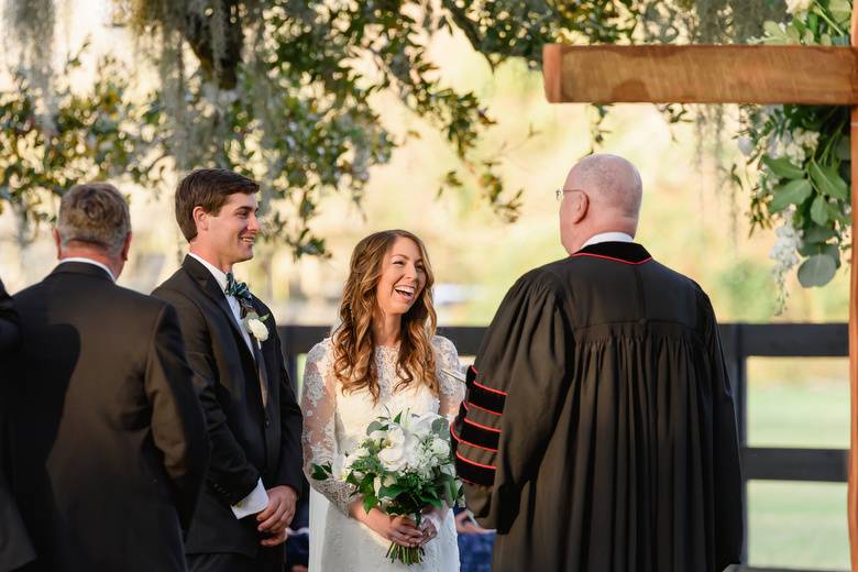 Boone Hall wedding