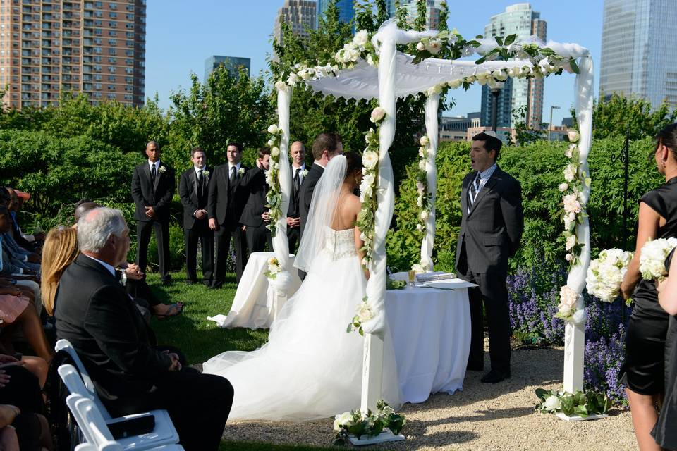 Outdoor wedding