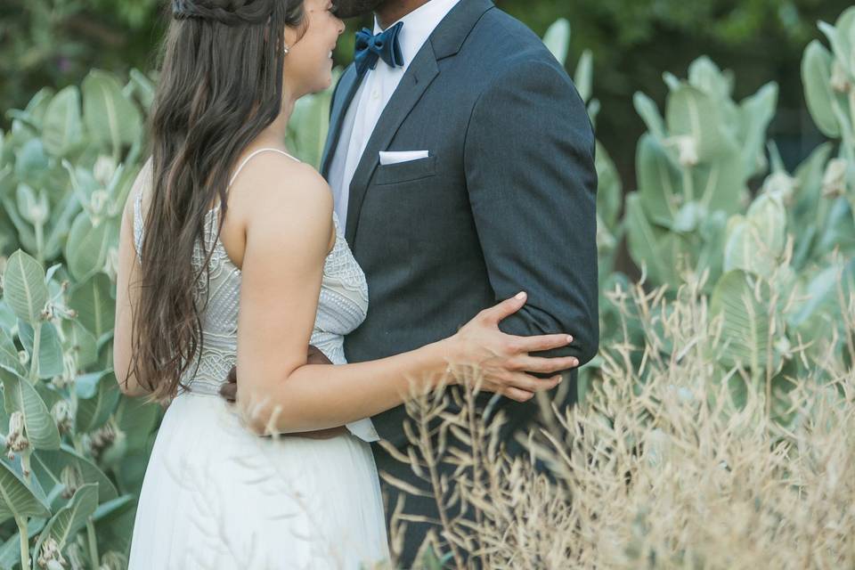 Kissing at the dock