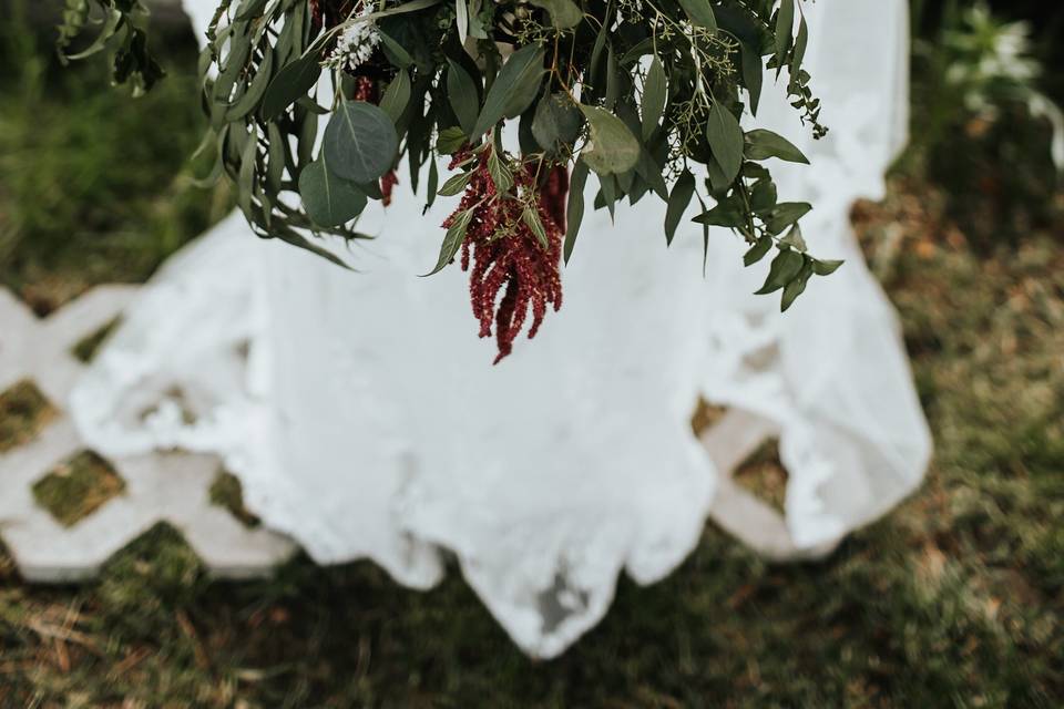 Elaborate floral bouquet