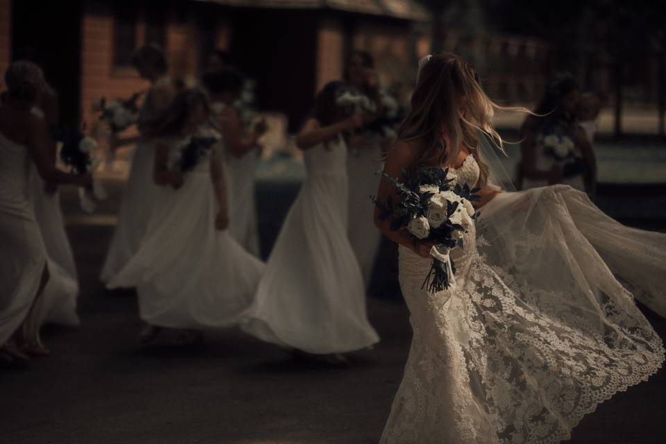 Bride on the dance floor