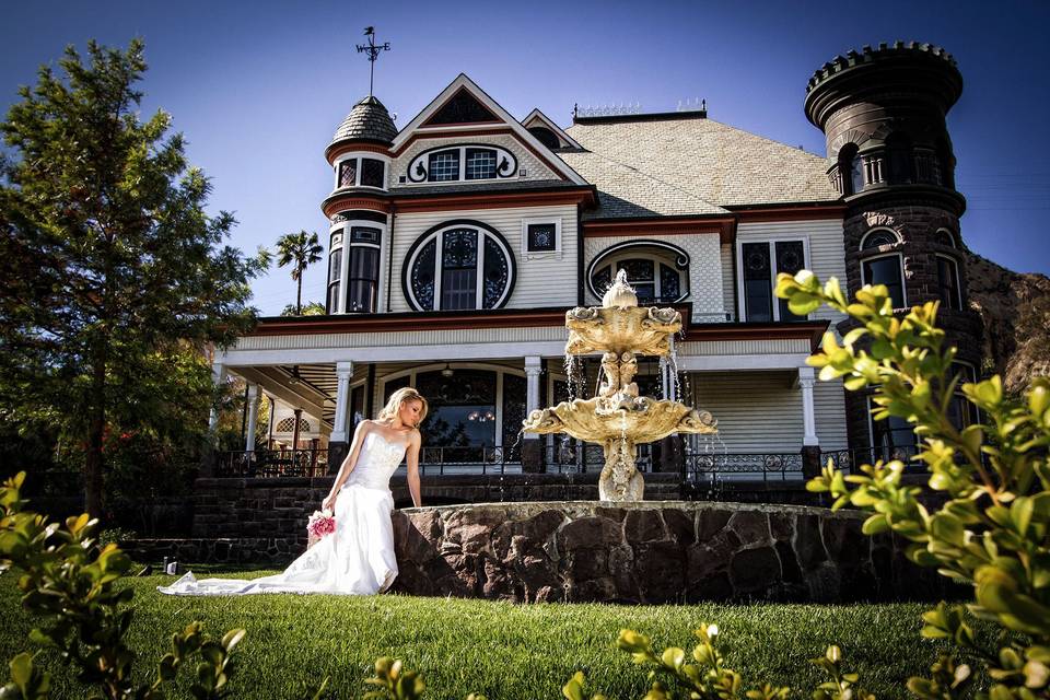 Bride's portrait