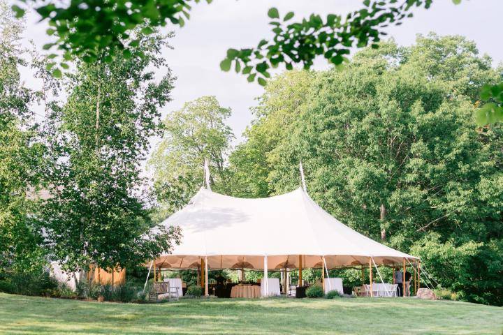 Sperry Tent for Cocktail Hour