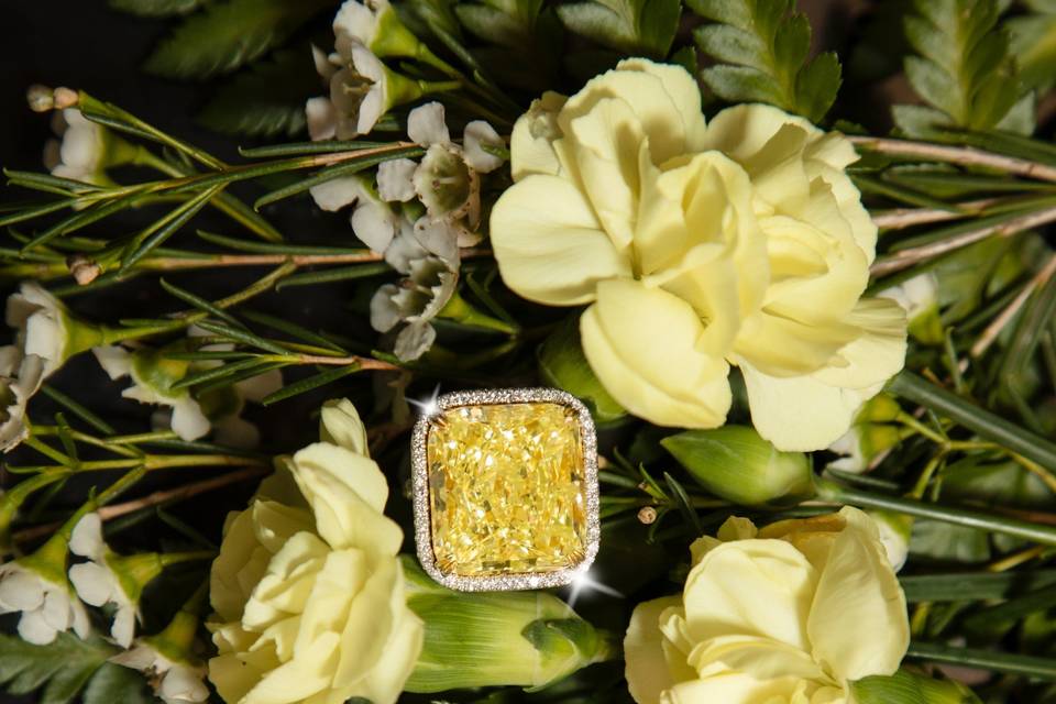 Yellow Diamonds by Philadelphia Flower Co.