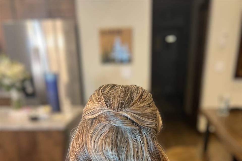 Bridal hair