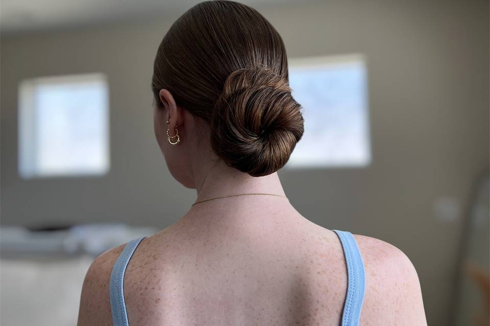 Low bun