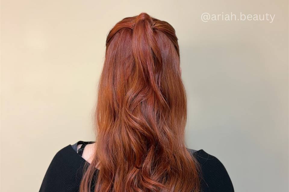 Half up half down