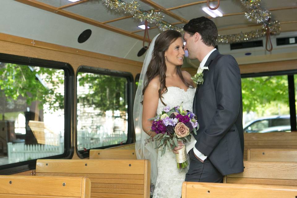 Trolley interior