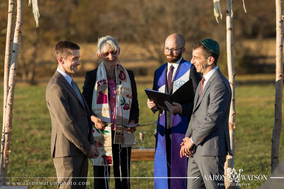 Rabbi Vanessa Ochs, wedding officiant