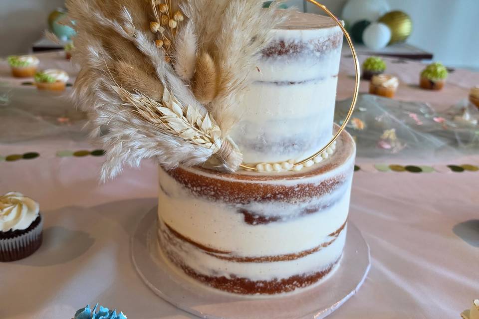 Naked cake