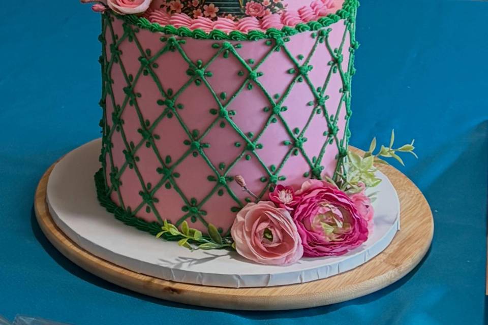 Mahjong cake
