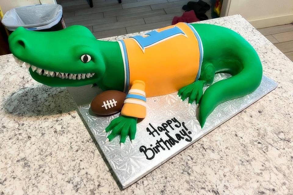 Gator cake