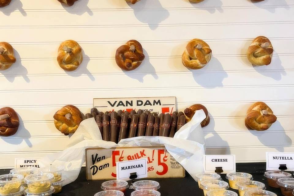 Pretzel bar