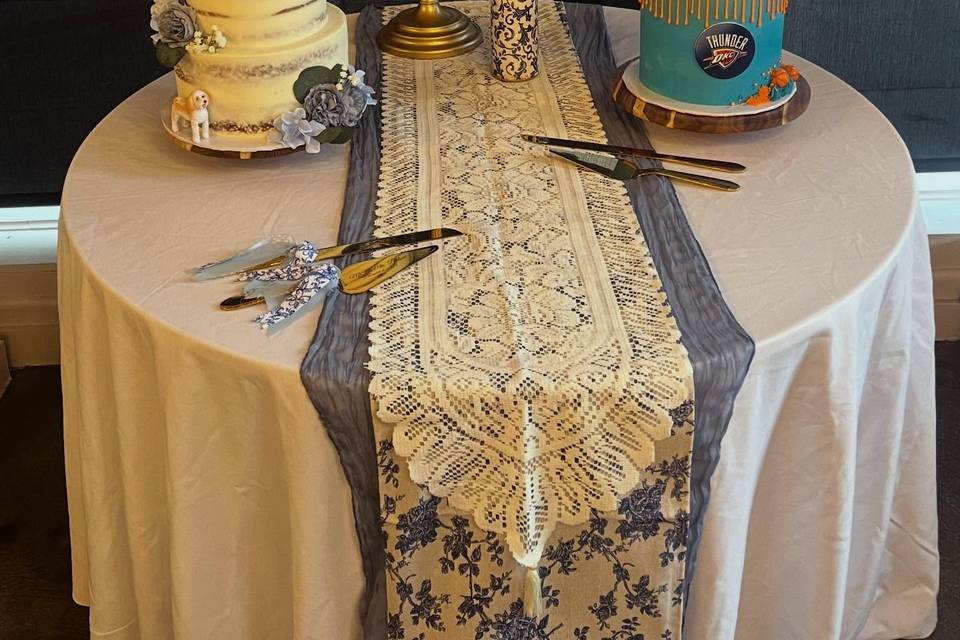 Simi naked 3 tier & tall 8