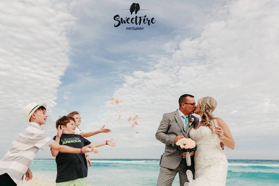 Beach Palace Cancun Wedding