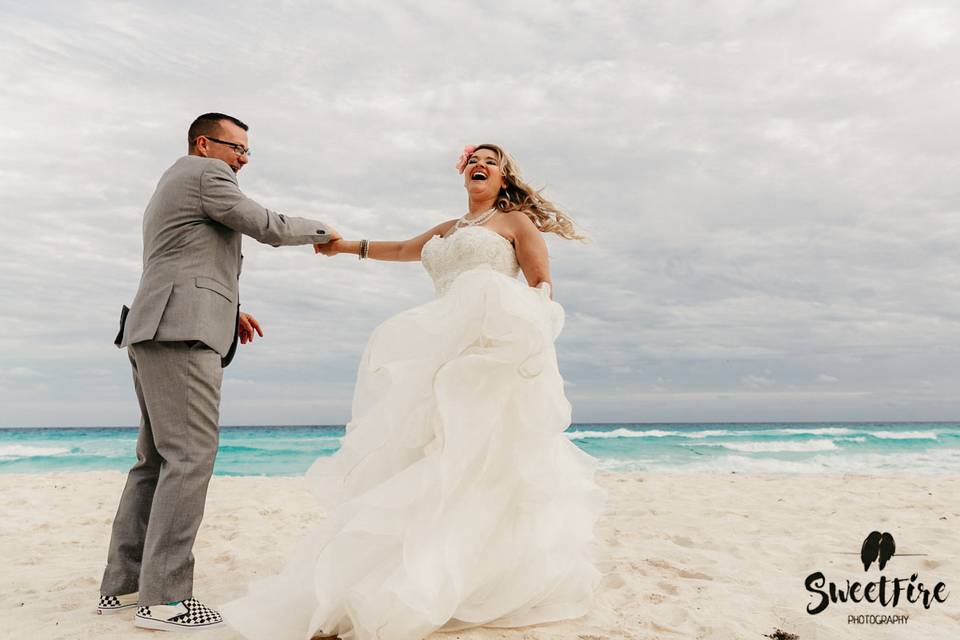 Beach Palace Cancun Wedding