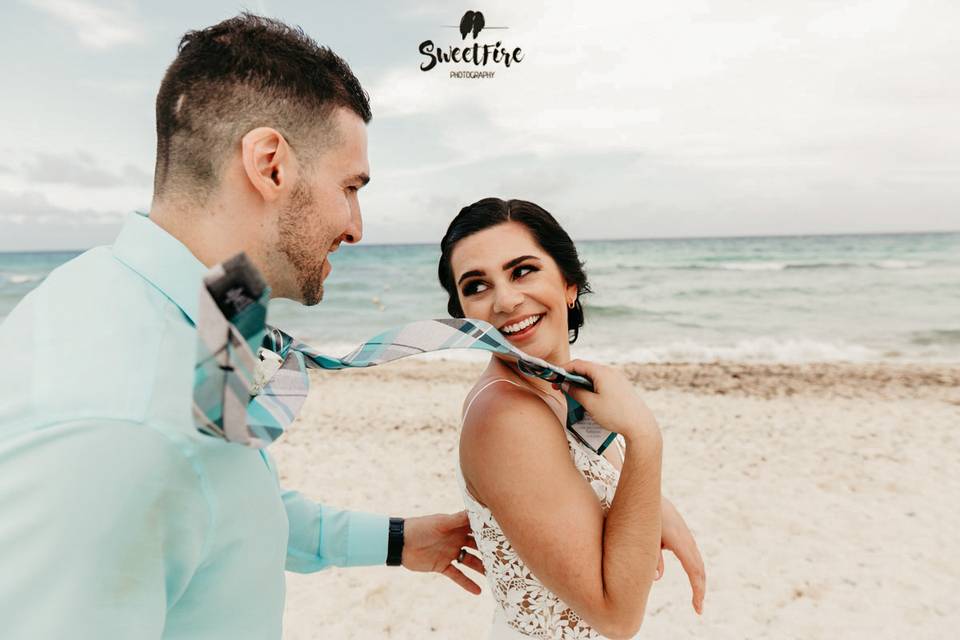 Sandos Playacar Wedding