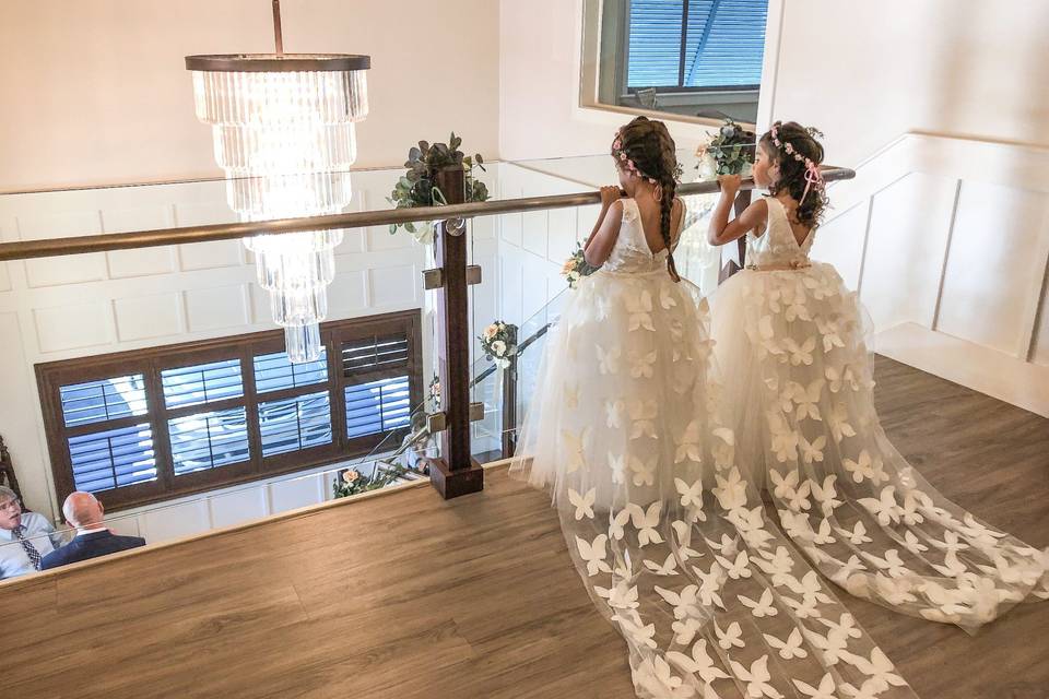 Flower girls excited for start