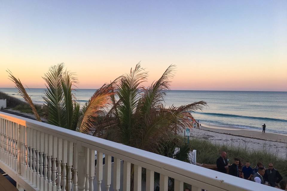 View of the beach