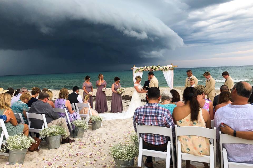 beach ceremony