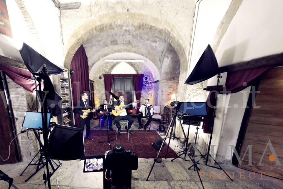 ALMA PROJECT 24/7 @ Cantine di Badia - Italian Folk Quartet GC - Recording session - 232