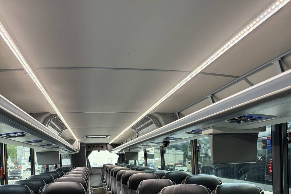 Inside the bus
