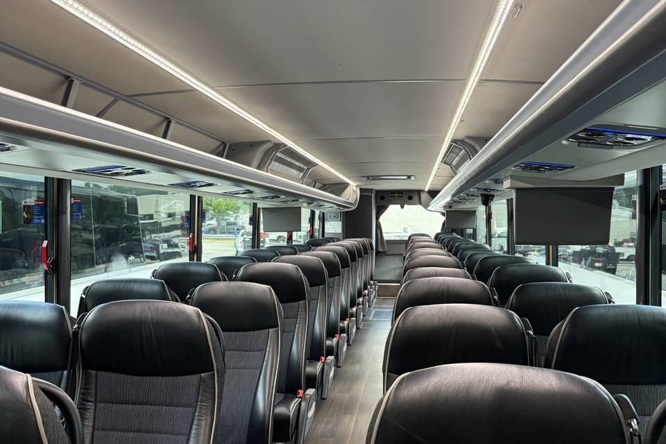 Inside the bus