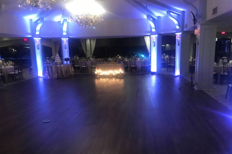 The dance floor