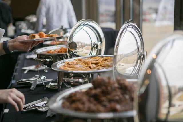 Buffet setup