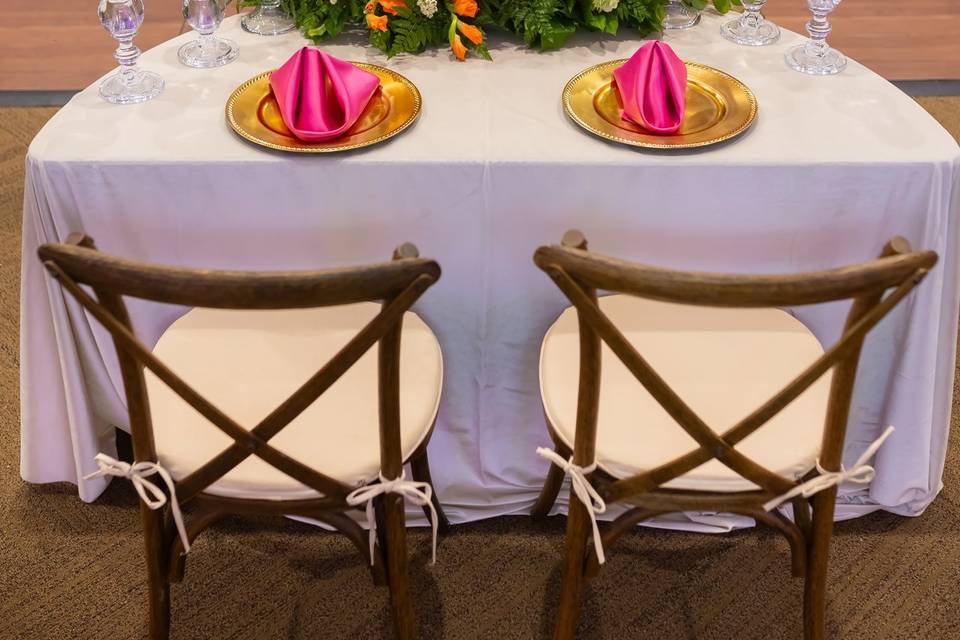 OC Events & Crossback Chairs