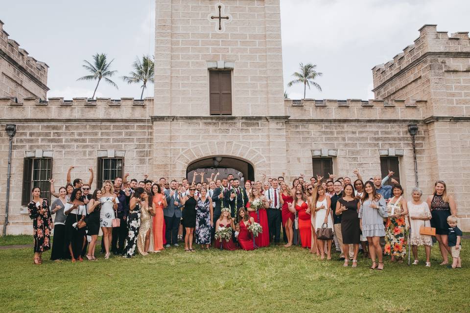 Oahu Iolani Palace Wedding