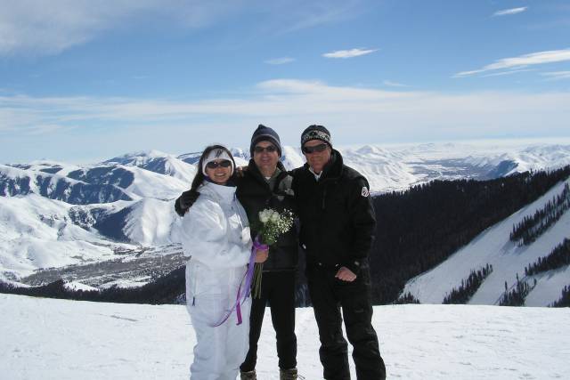 On top of Mount Baldy