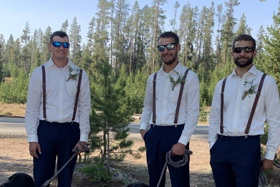 Groomsmen & Labs
