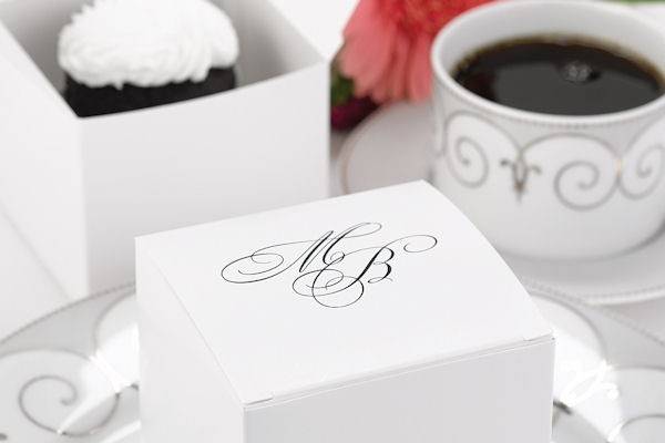 Personalized Large Wedding Cake Boxes (Set of 50) http://www.littlethingsfavors.com/fuwefabosof2.html